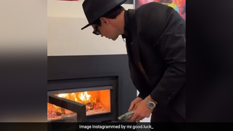 Video: US Influencer Faces Backlash For Throwing Bundles Of Cash In Fire