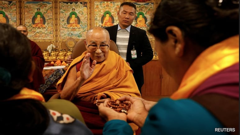 "Will Live Till ": Dalai Lama On Health Concerns As Succession Plan Looms