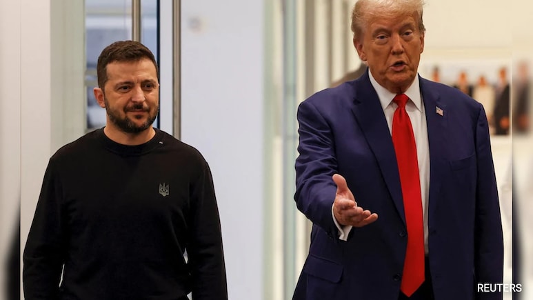 Zelensky Grateful For Donald Trump's "Strong Resolve" To End War In Ukraine