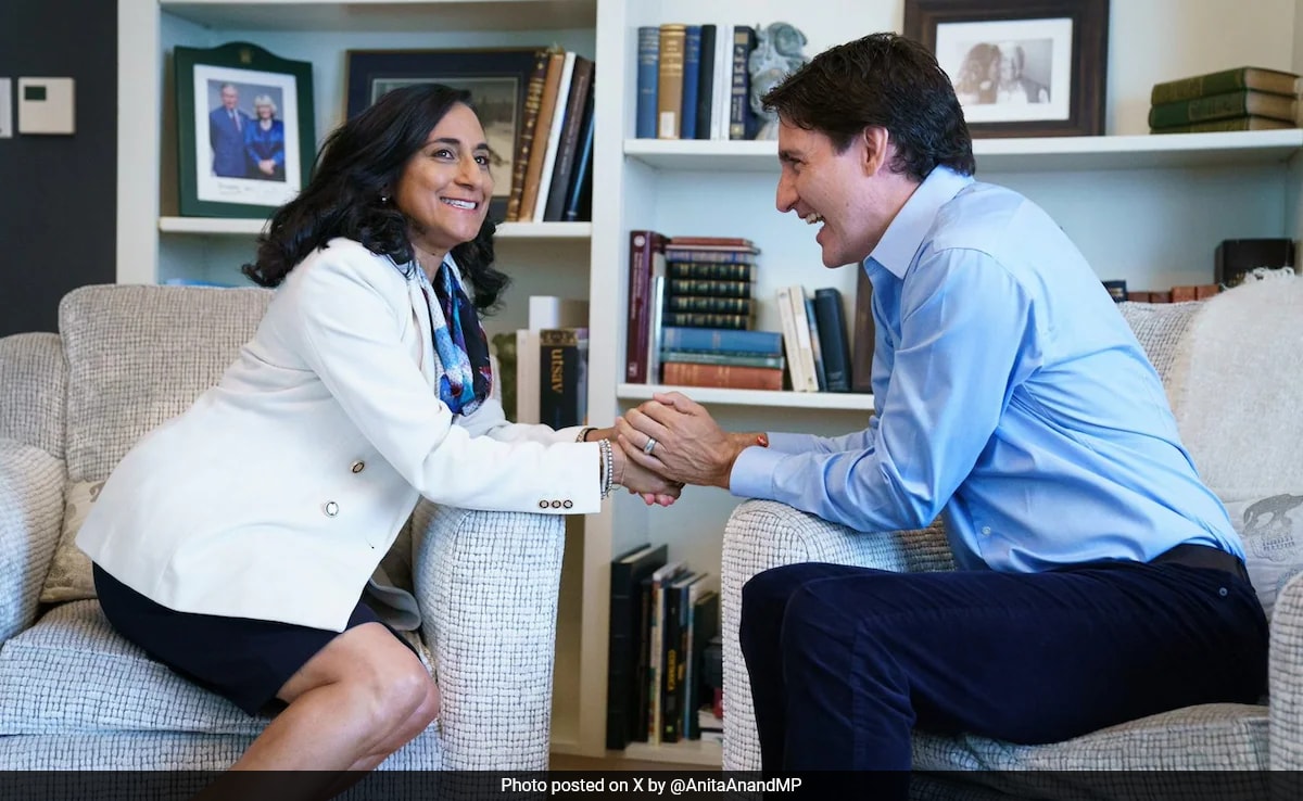 Anita Anand Might Replace Justin Trudeau As Canadian PM