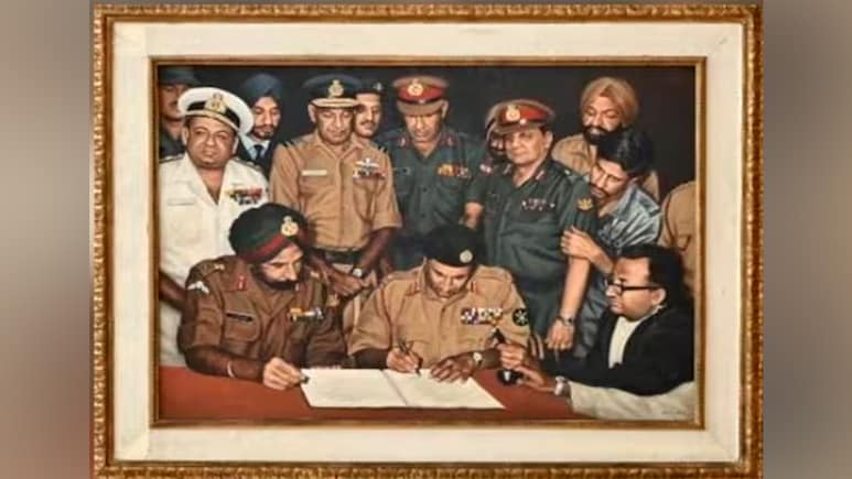Army Chief Justifies Removal Of Iconic Pic Of Pak's Surrender In War