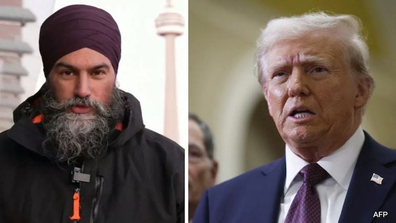 "Have Message For Trump": Ex Trudeau Ally Jagmeet Singh's Big Warning