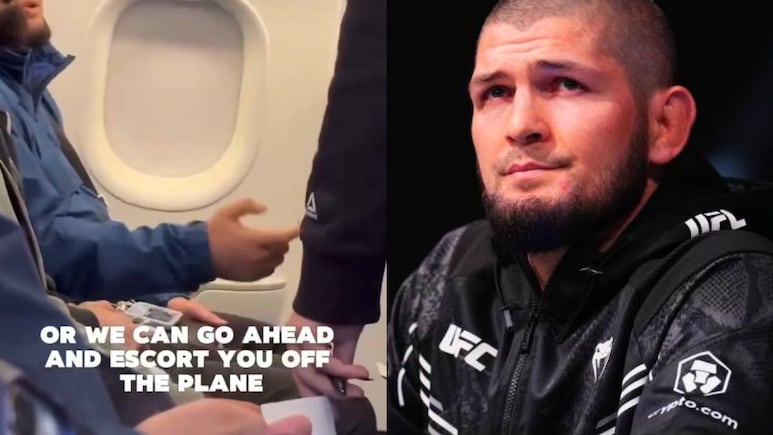 Khabib Nurmagomedov Removed From Plane Over Bad English? His Clarification