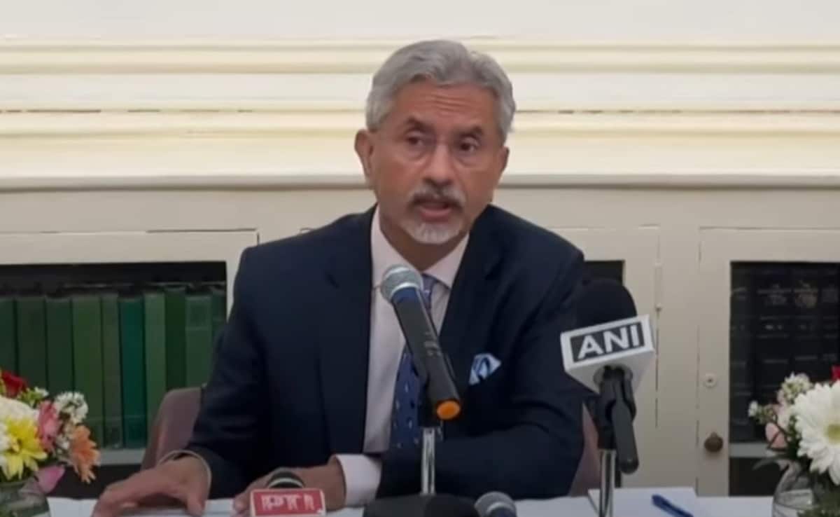 Open To "Legitimate Return" Of Indians Living Illegally: S Jaishankar In US