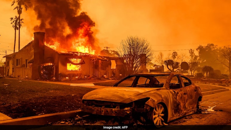 Palisades Fire Ravages , Acres, Kills ; Musk Shares Devastation Footage