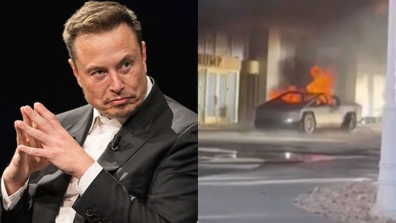 "Picked Wrong Vehicle": Elon Musk On Cybertruck Explosion Outside Trump Hotel