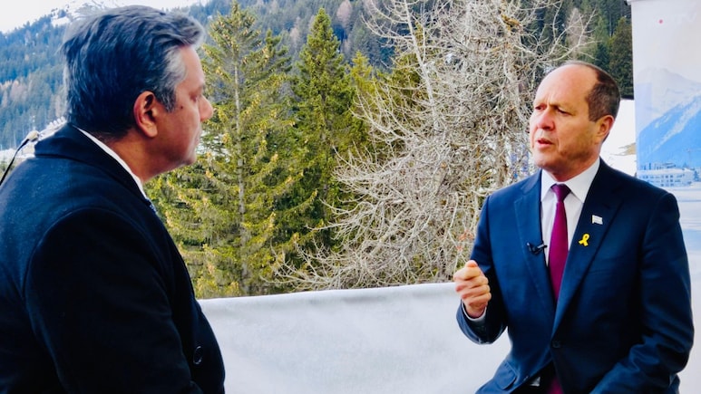 "PM Modi First To Call After Oct Attack": Israel Minister To NDTV At Davos