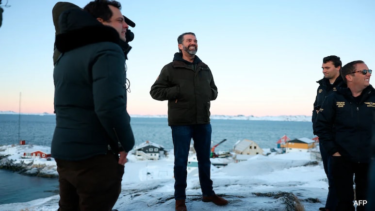 Trump Jr On 'Tourist' Trip To Greenland As President Elect Father Eyes Region