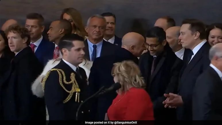 Video: Sundar Pichai, Musk, Bezos, Zuckerberg In One Frame For Trump