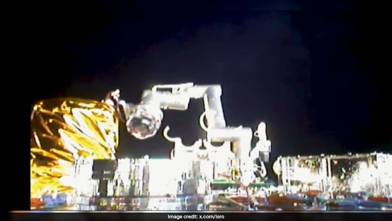 Watch: RRM TD, India's First Space Robotic Arm, In Action Onboard POEM