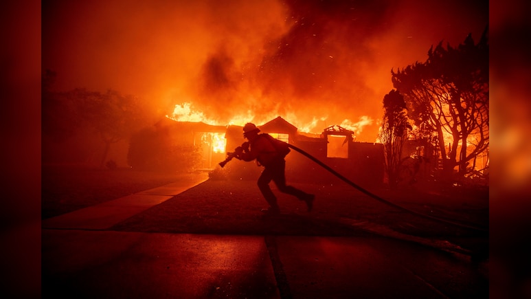 "What's Wrong With Them": Trump Slams Officials Over Los Angeles Fire