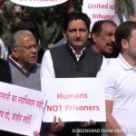 "Inhuman": Opposition's Shackles And Chain Protest Of US' Deportation Flights
