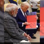 Trump Gifts Signed Copy Of His Book To PM Modi, Says "You Are Great"