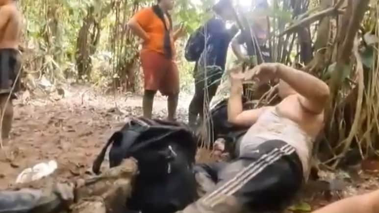 Video: Mud, Rain Everywhere, Indians Hide In Panama Jungle Before Dash To US