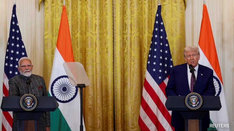 Trump Reiterates "High Tariff" Remark On India In "Big One On