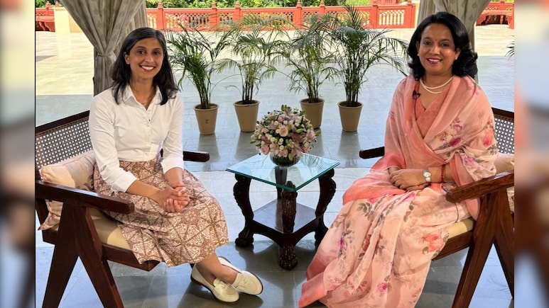 NDTV Exclusive "Took st Opportunity We Got To Come To India": Usha Vance