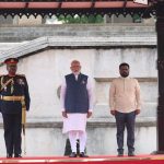PM Modi Receives Ceremonial Welcome As He Begins Sri Lanka Visit