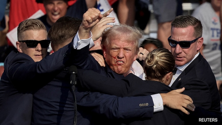 Russian Artist Reveals Trump's Portrait Gifted By Putin After Rally Attack