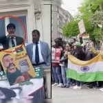 Video: Pak Official's 'Throat Slit' Gesture At Pahalgam Attack Protestors In UK