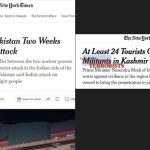 NYT Amends Kashmir Attack Reportage As India Hits Terror Camps In Pakistan