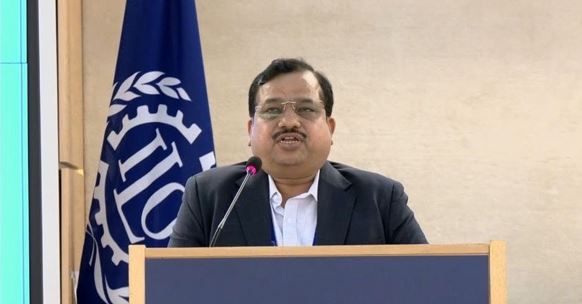 NBCC CMD K P Mahadevaswamy represents India at “ILO Geneva Meet”