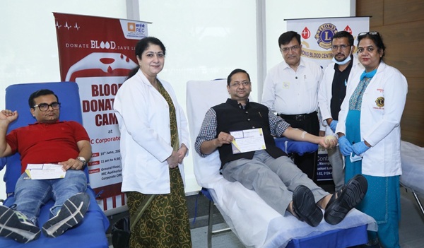 REC Blood Donation Camp