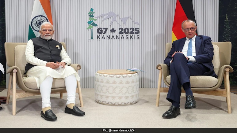 PM Meets German Chancellor, Discusses Ways To Strengthen Bilateral Ties