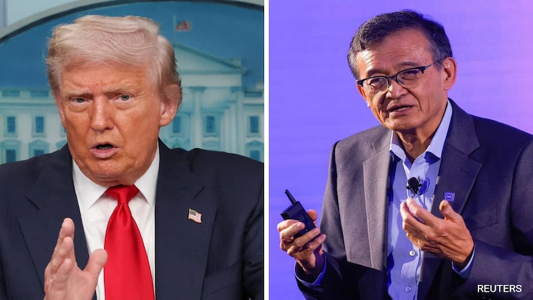 "His Success Story Is Amazing": Trump Meets Intel CEO Days After Demanding His Resignation