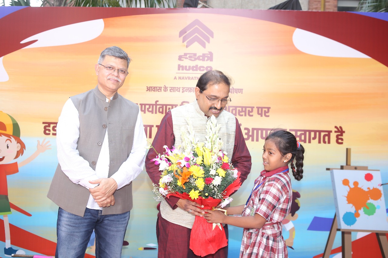 HUDCO Annual Painting Competition organised as Part of World Habitat Day Celebrations