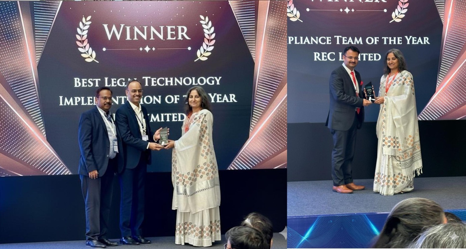 REC Shines at the th Edition of Future of Legal and Compliance Summit & Awards