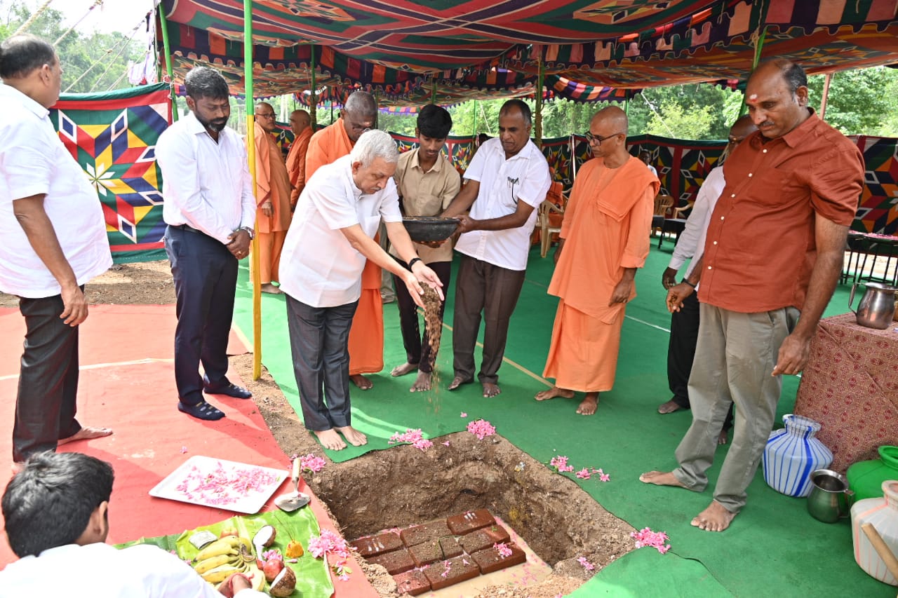 REC Supports Construction of Workshop and Classroom Building at Ramakrishna Mission Technical Campus Coimbatore