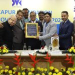 Shri Shaswattam ED (NETRA) receiving the award in Category