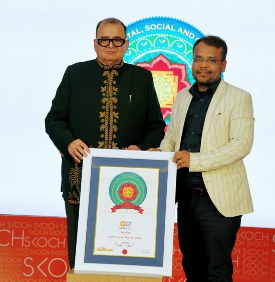REC Limited Wins SKOCH Award