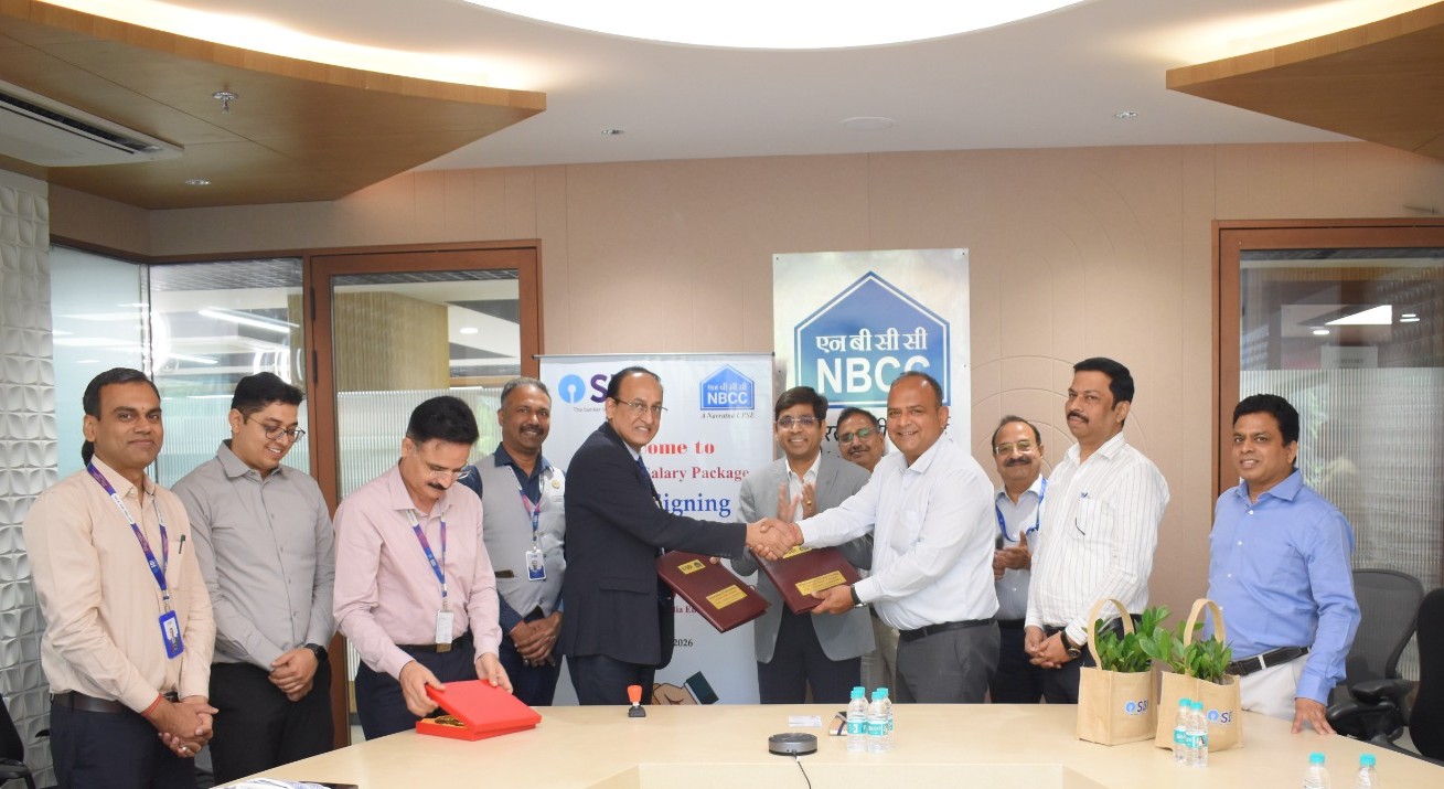 NBCC signs MoU with State Bank of India for Comprehensive Corporate Salary Package
