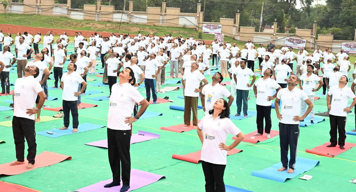 International Yoga Day 2026 celebrated with enthusiasm at PVUNL